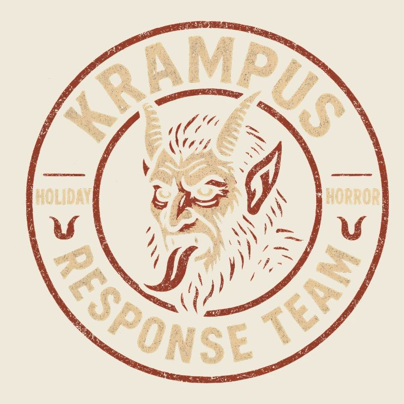 Krampus Intervention Team Funny Cryptid Krampus