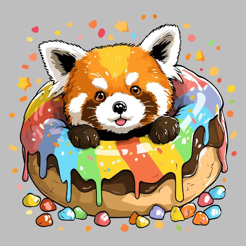 Red Panda Cake Magic