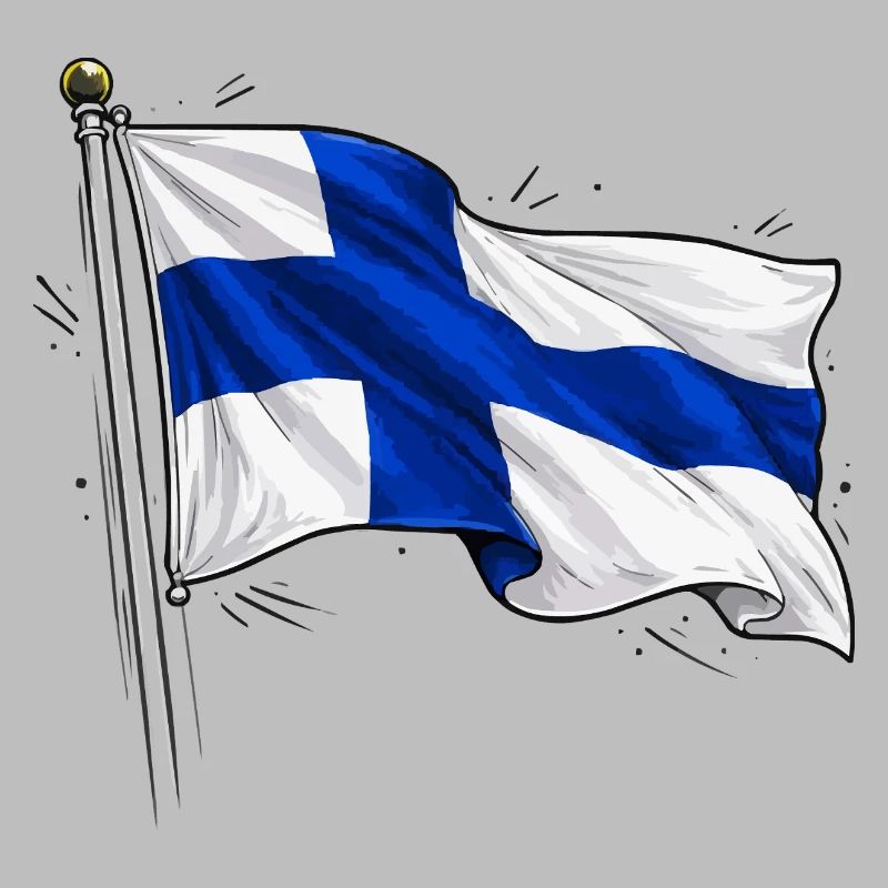 Finnland Flagge