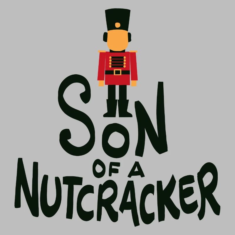 Sohn eines Nussknacker-Weihnachtskostüm-Wortspiel-Geschenks