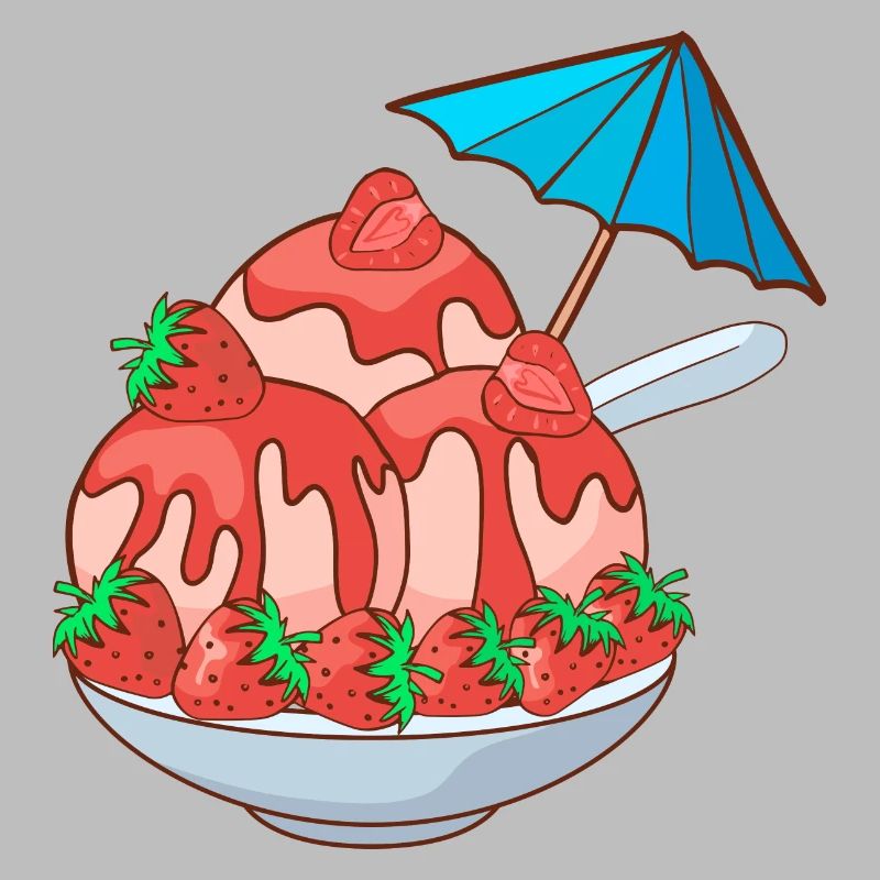 Eis Speiseeis Eiskrem Eiscreme Kugeleis Eisbecher