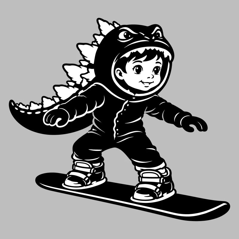 Snowboard Dragon Boy