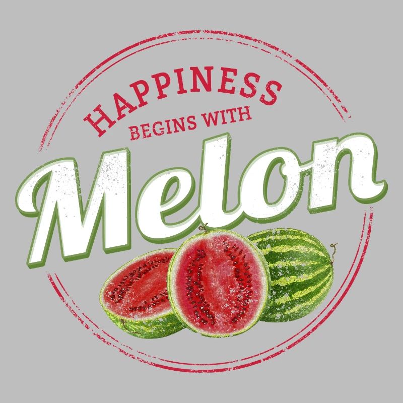 Snack de pastèque Vintage Fruit Retro Melon