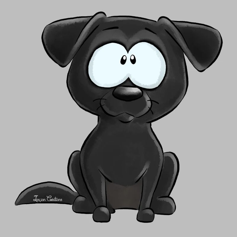 Schwarzer Labrador