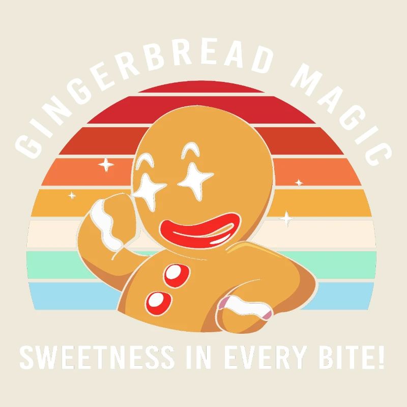 Gingerbread Christmas Ninja Gingerbread Man