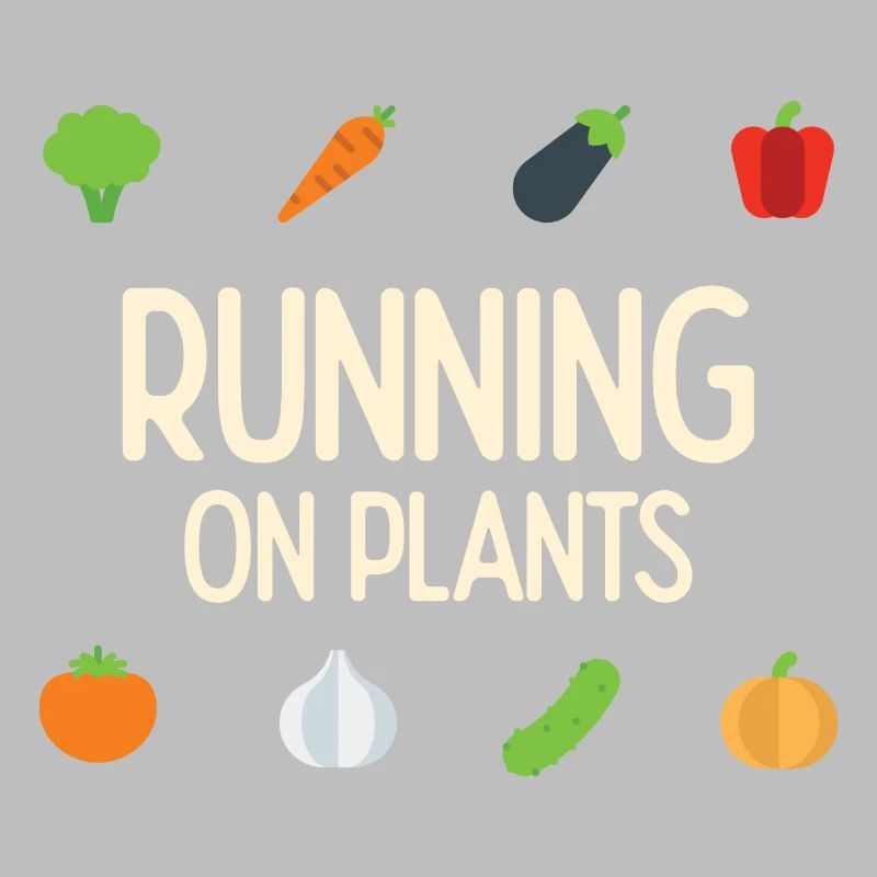 Courir sur les plantes