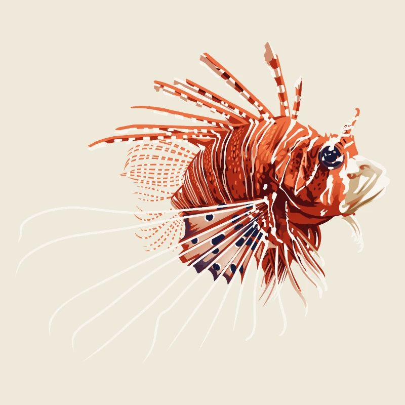 Feuerfisch Illustration