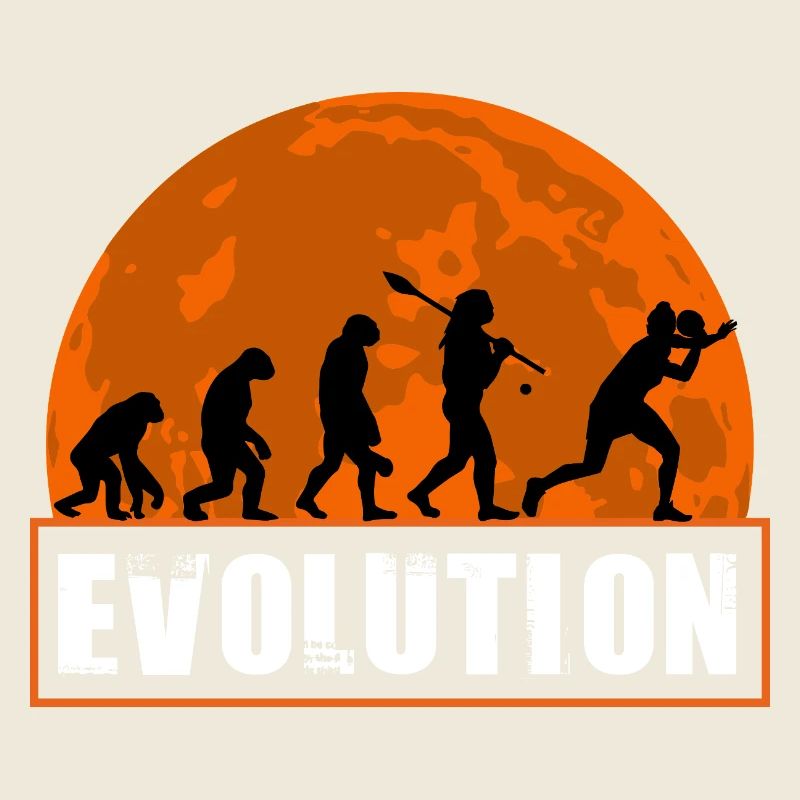 Art de joueur de ping-pong Evolution du tennis de table