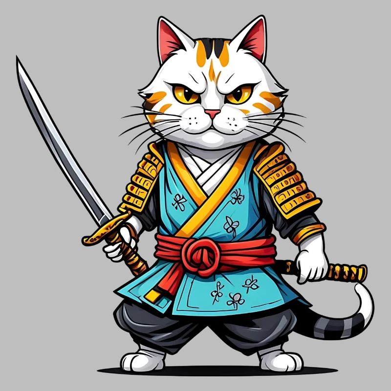 Samurai-Katze