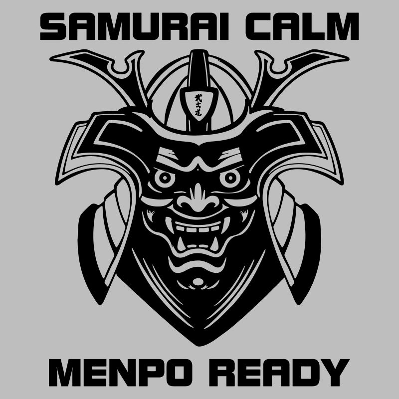 Samurai Calm – Menpo bereit