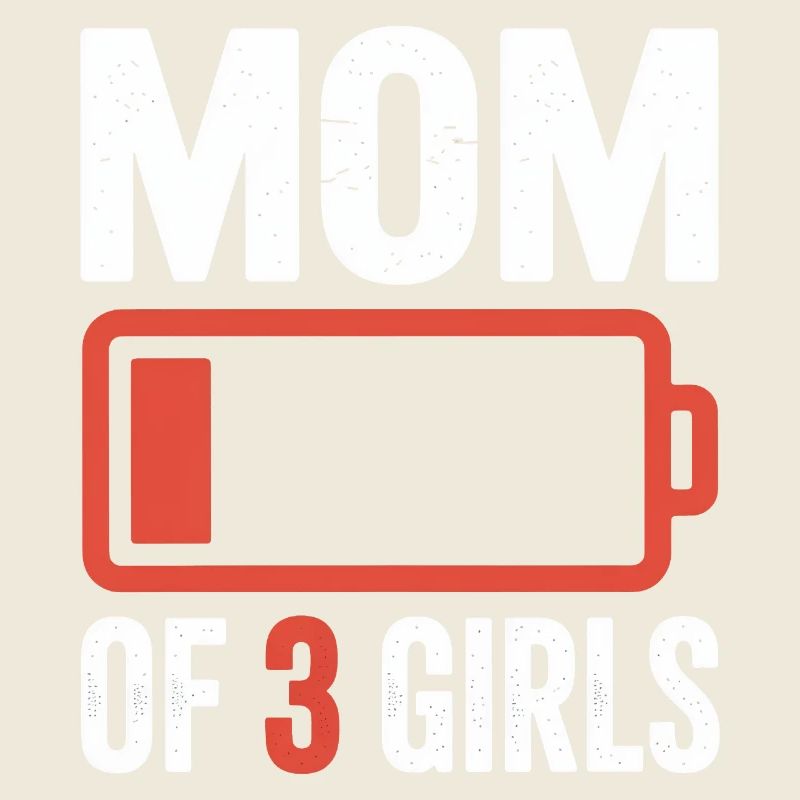 Mutter von 3 Mädchen Batterie-Tee