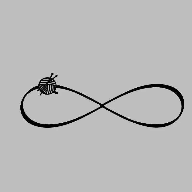 Knitting wool knitting needles infinity infinity