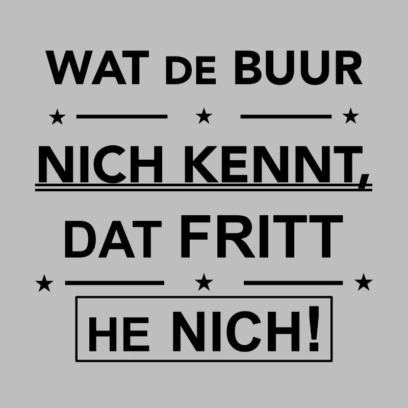 Plattdeutscher Spruch Geschenk Idee