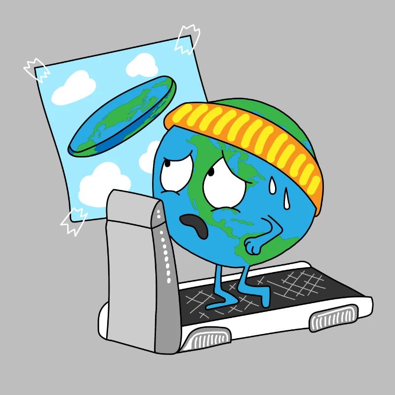 runde Erde Scheibe Erdscheibe Erdkugel Planet