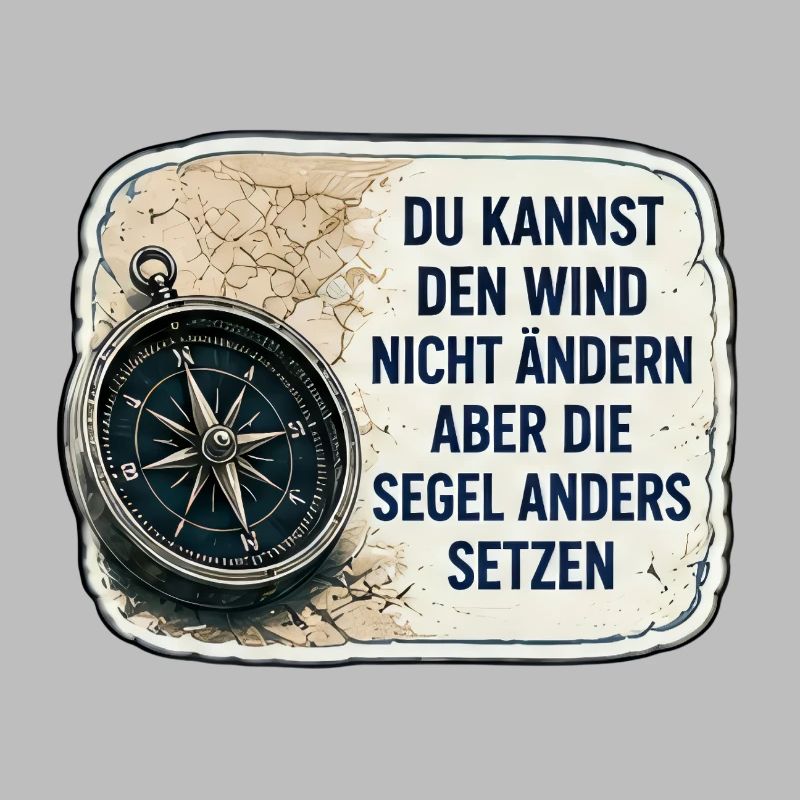 Du kannst den Wind nicht ändern 