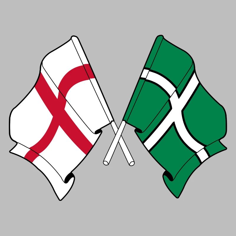 Devon & England Crossed