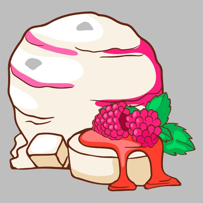 Panna cotta Eis Speiseeis Eiskrem Eiscreme