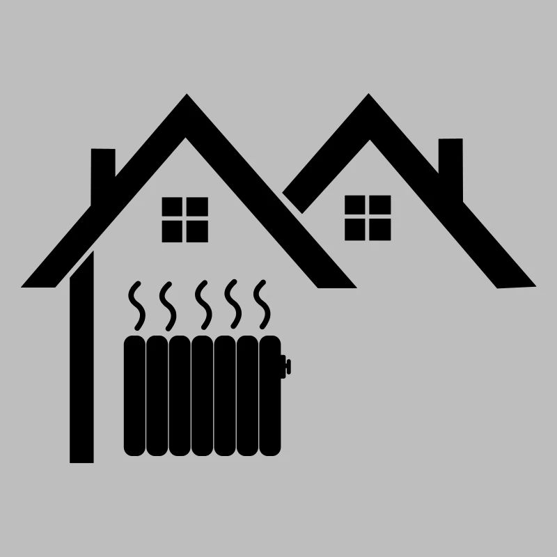 House heating central heating central heating logo