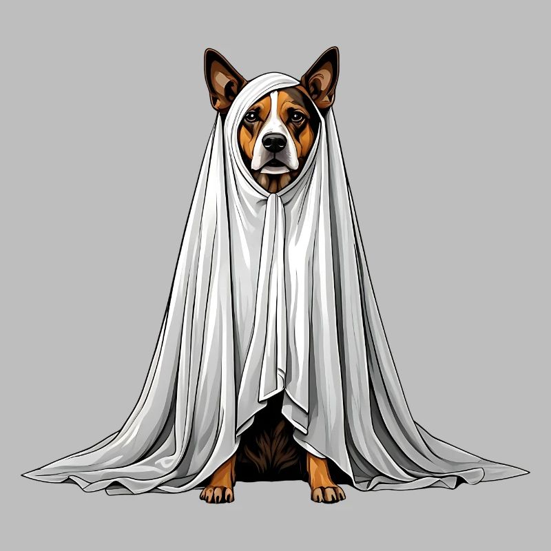 scary dog ghost