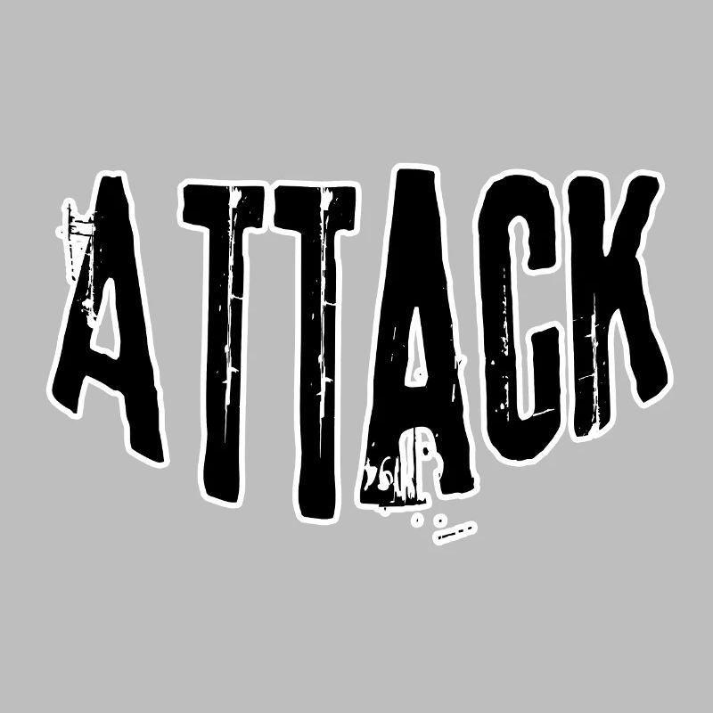 Lettrage Assault Grunge