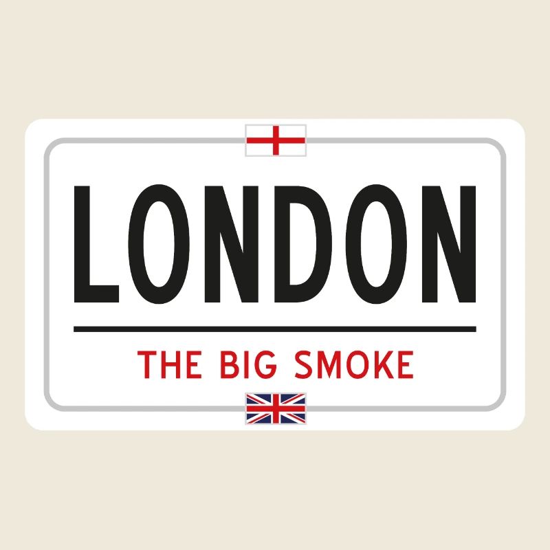 London place name sign