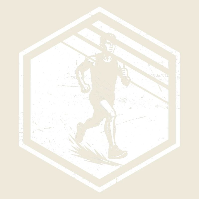 Modern Running Artwork