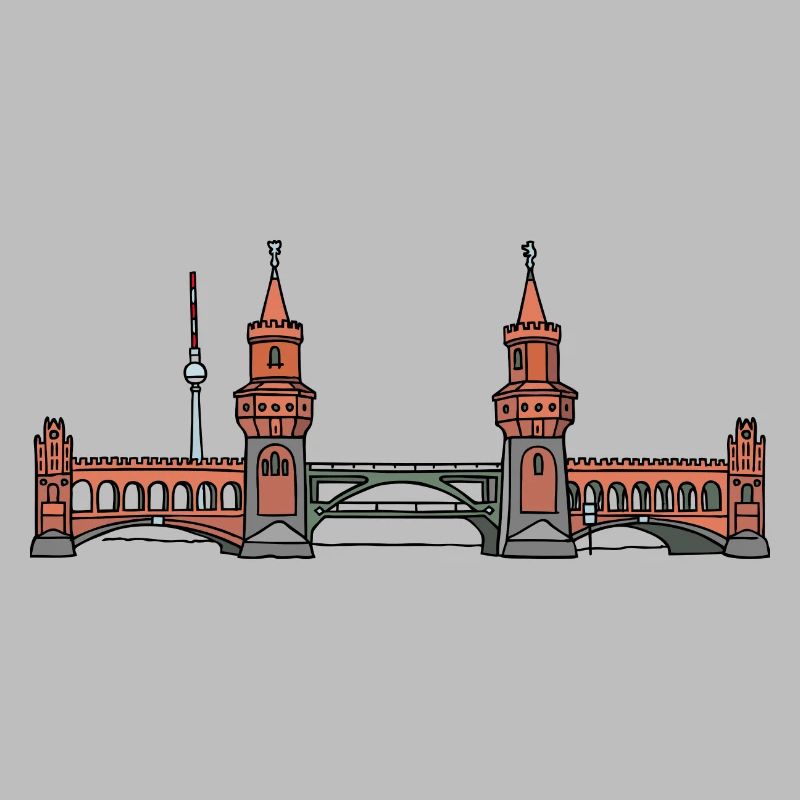 Oberbaum Bridge BERLIN c