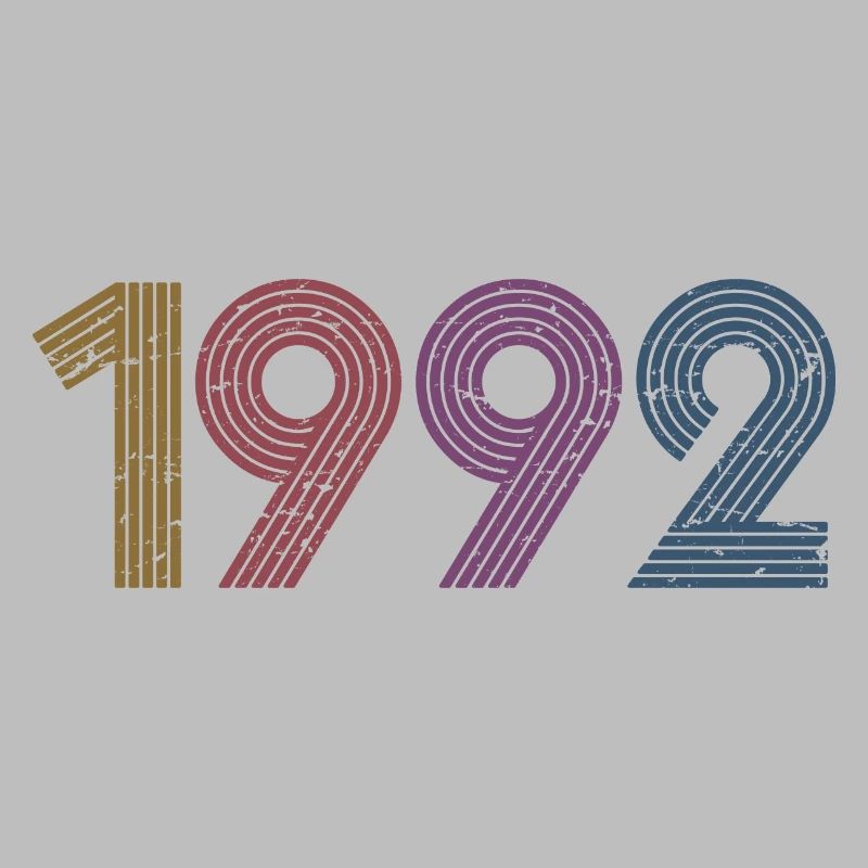 Cool Retro 1992, 30 Years Old, 30th Birthday Gift