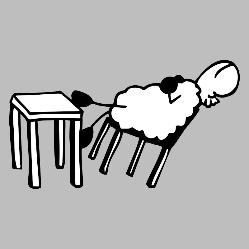 Moutons endormis
