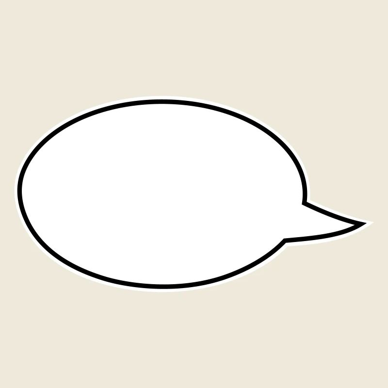 Sprechblasen Comic links