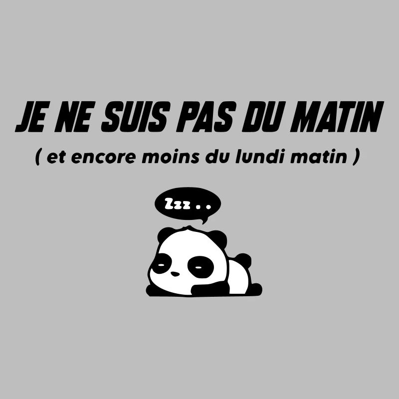 Sleeper Panda Illustration