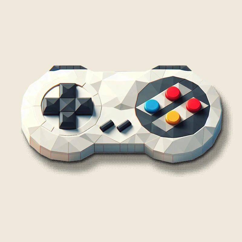 Retro Gaming - 16bit Controller für Videogames
