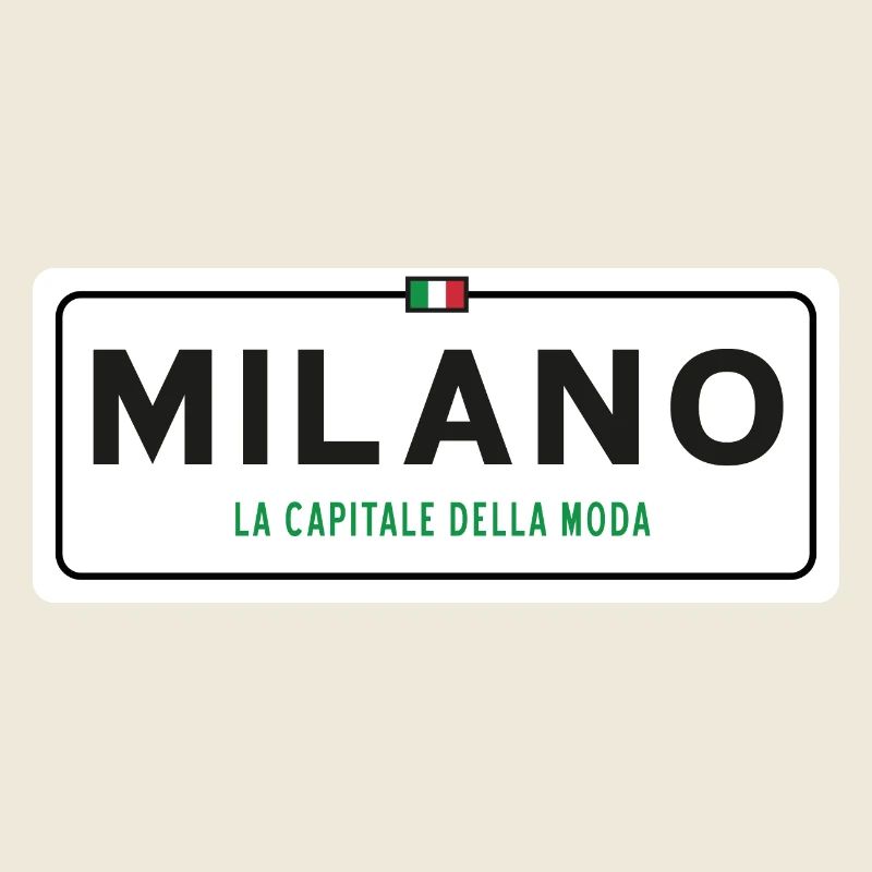 Milano town sign