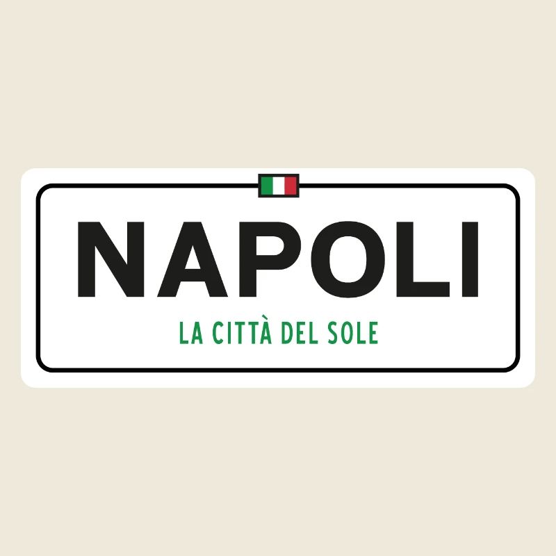 Napoli place name sign