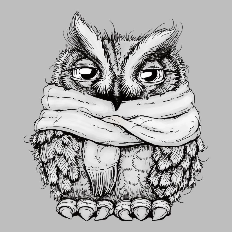 Freezing Owl