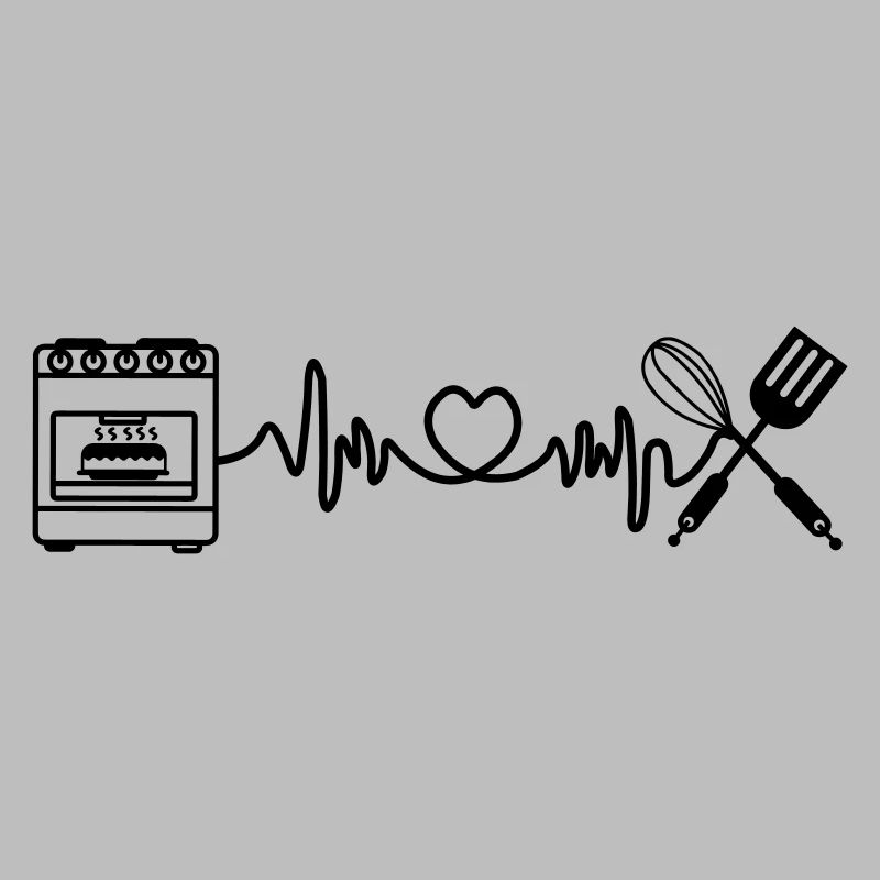 Cardio Herzfrequenz Küchenofen