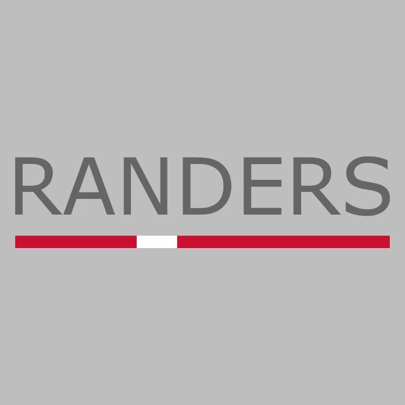 Randers - Drapeau du Danemark - Dänemark
