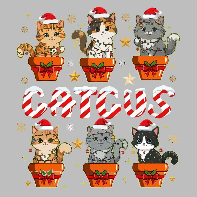 Katzen im GeschenkTopf Weihnachtszauber