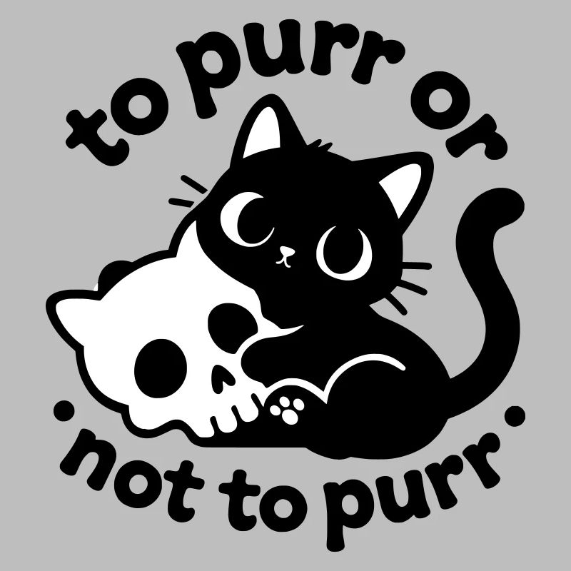 Ronronner ou ne pas ronronner | Diction du chat noir