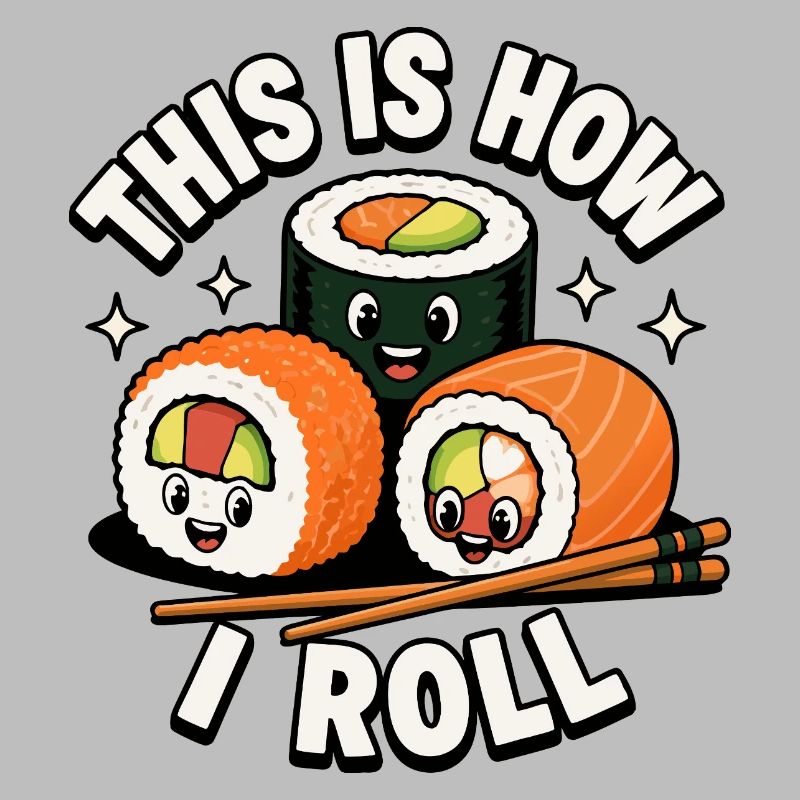 How to roll Japanese sashimi rolls