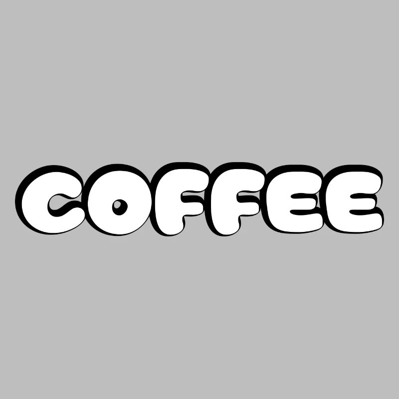 Coffee Coffee Design Lettering