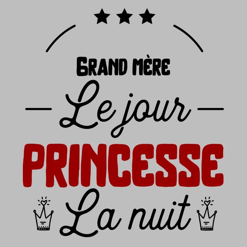 Princesse Grand mère cadeau