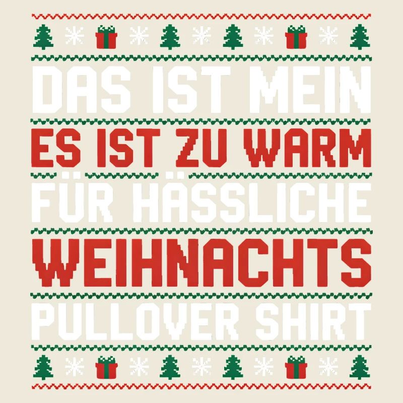 Trop chaud pour les pulls de Noël moches