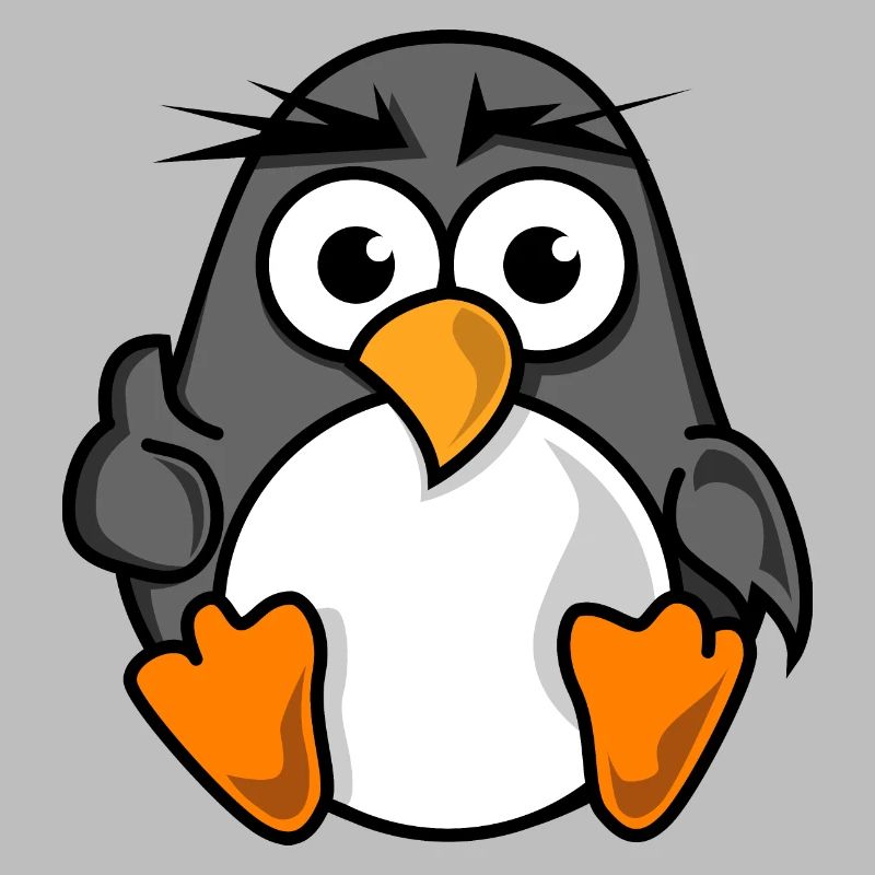 penguin comic cartoon symbolfunny animals icon