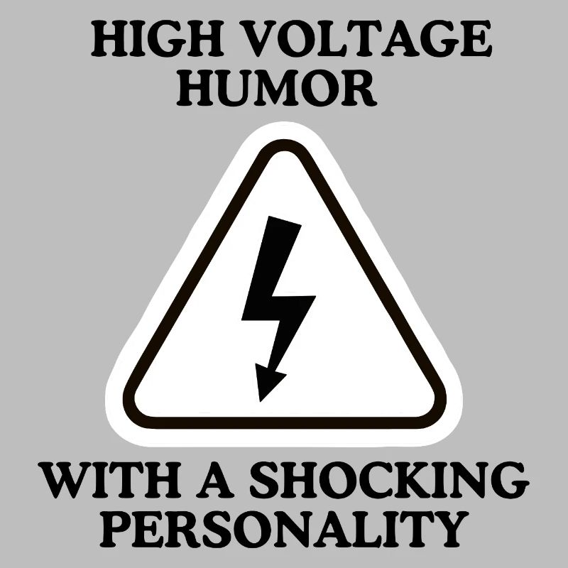 Lightning Warning Triangular Sign