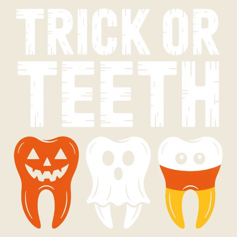 Trick or Teeth Halloween Tee