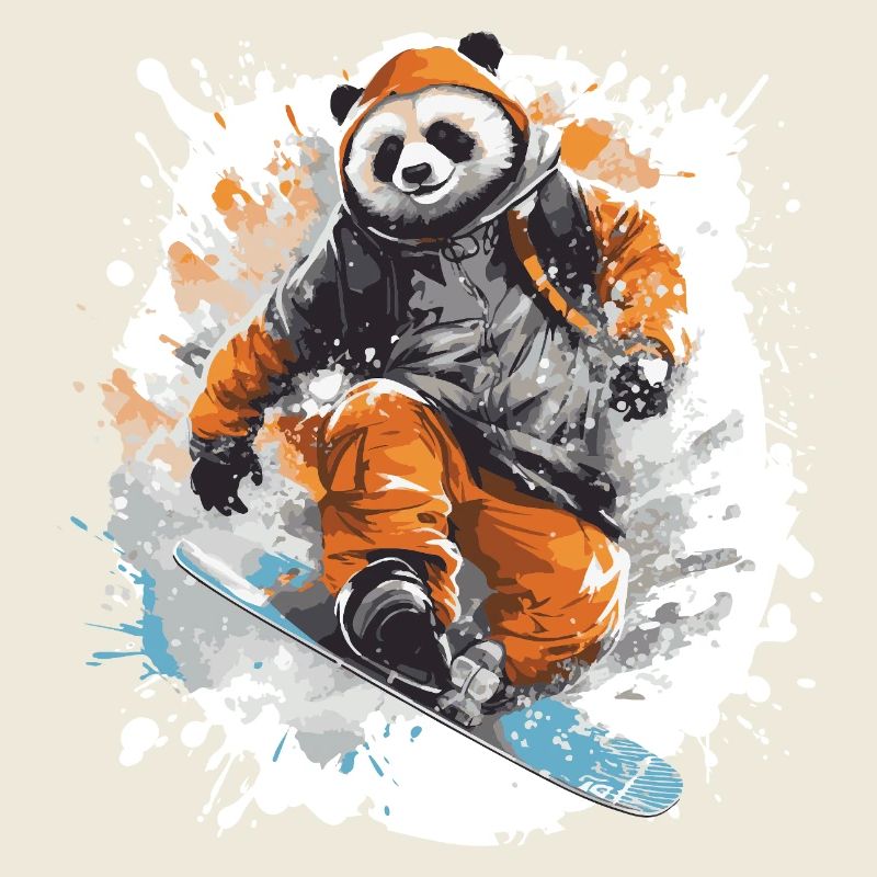 Panda Snowboard