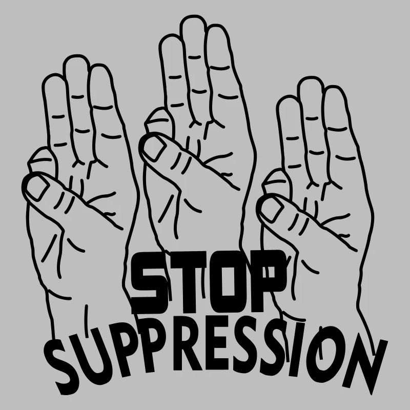 Hand gesture stop suppression