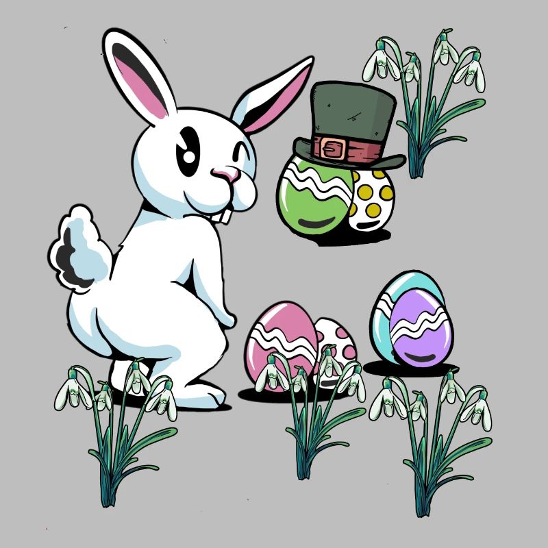 Floppy Ear Child Easter Eggs Hat Rodent Rabbit