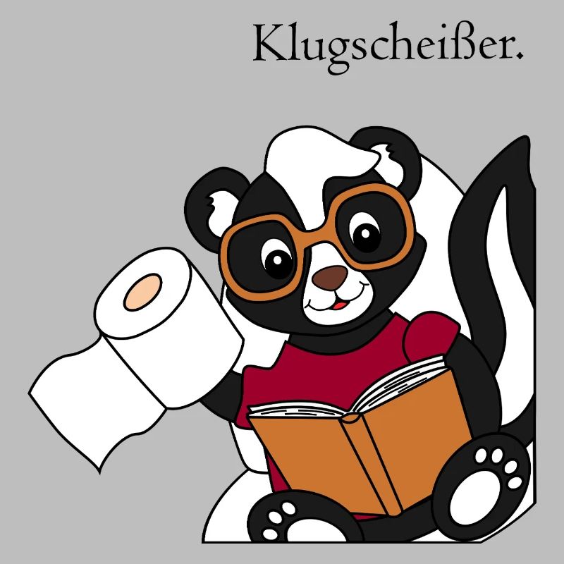 Skunk Pixie Smartass - funny motif